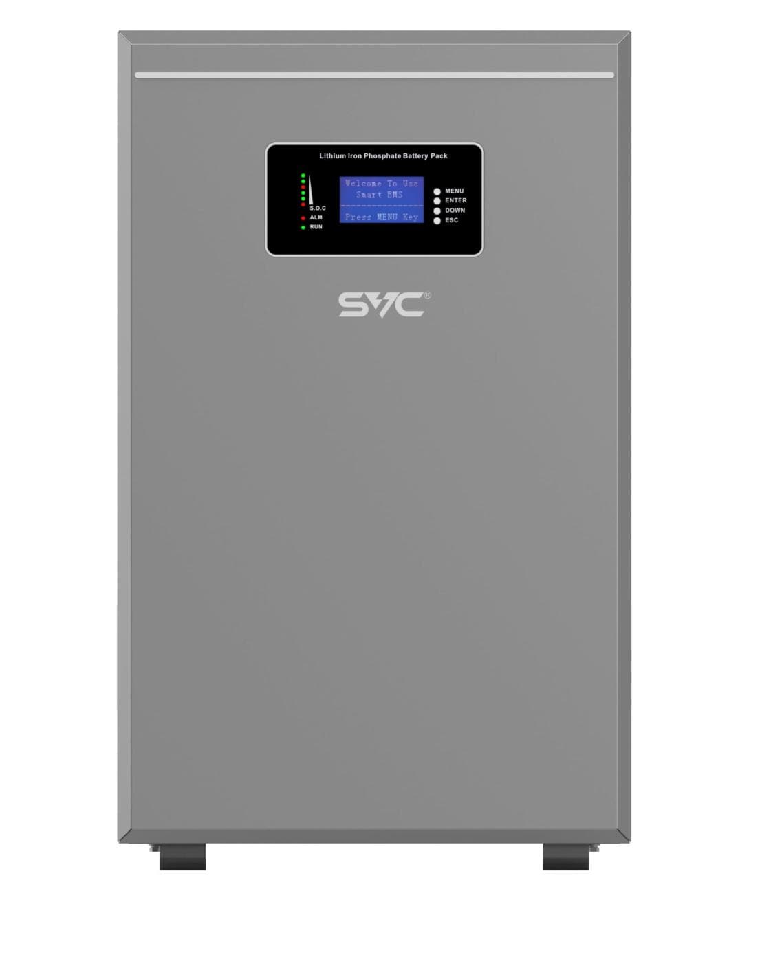 SVC WALL/FLOOR MOUNTED BMP 51.2V/205AH, 10.5KWH LIFEPO4 BATTERY