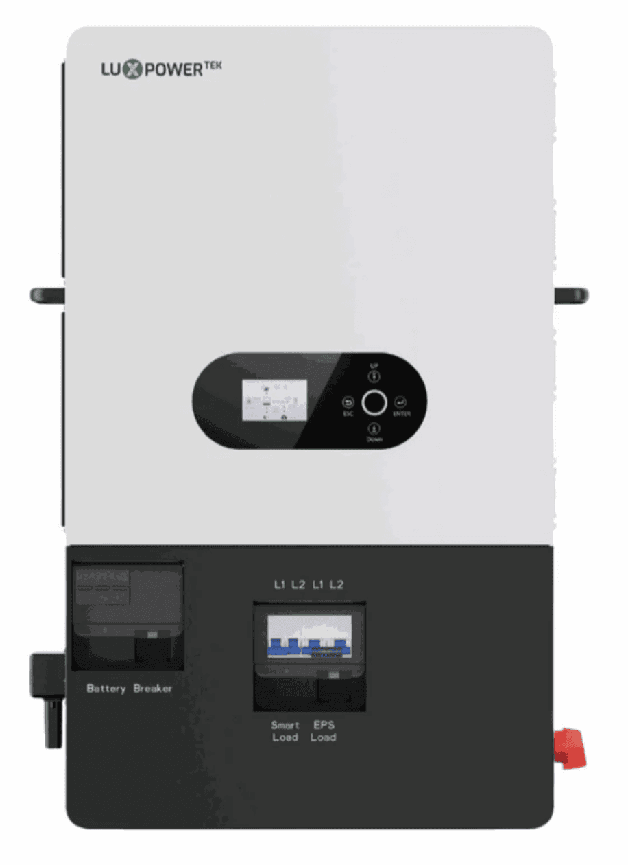 LUXPOWER SNA-EU 12KW/48V WITH 24,000W INBUILT MPPT CHARGE CONTROLLER